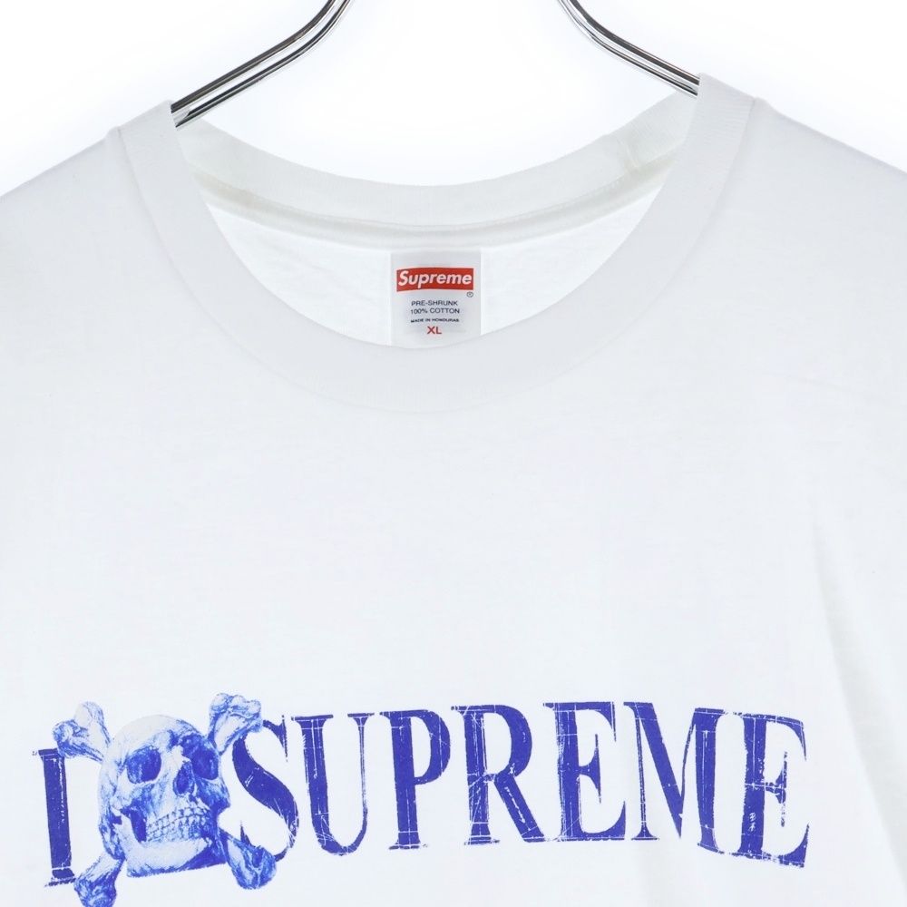 SUPREME (シュプリーム) 25AW Skull Tee スカル フロントロゴプリントT