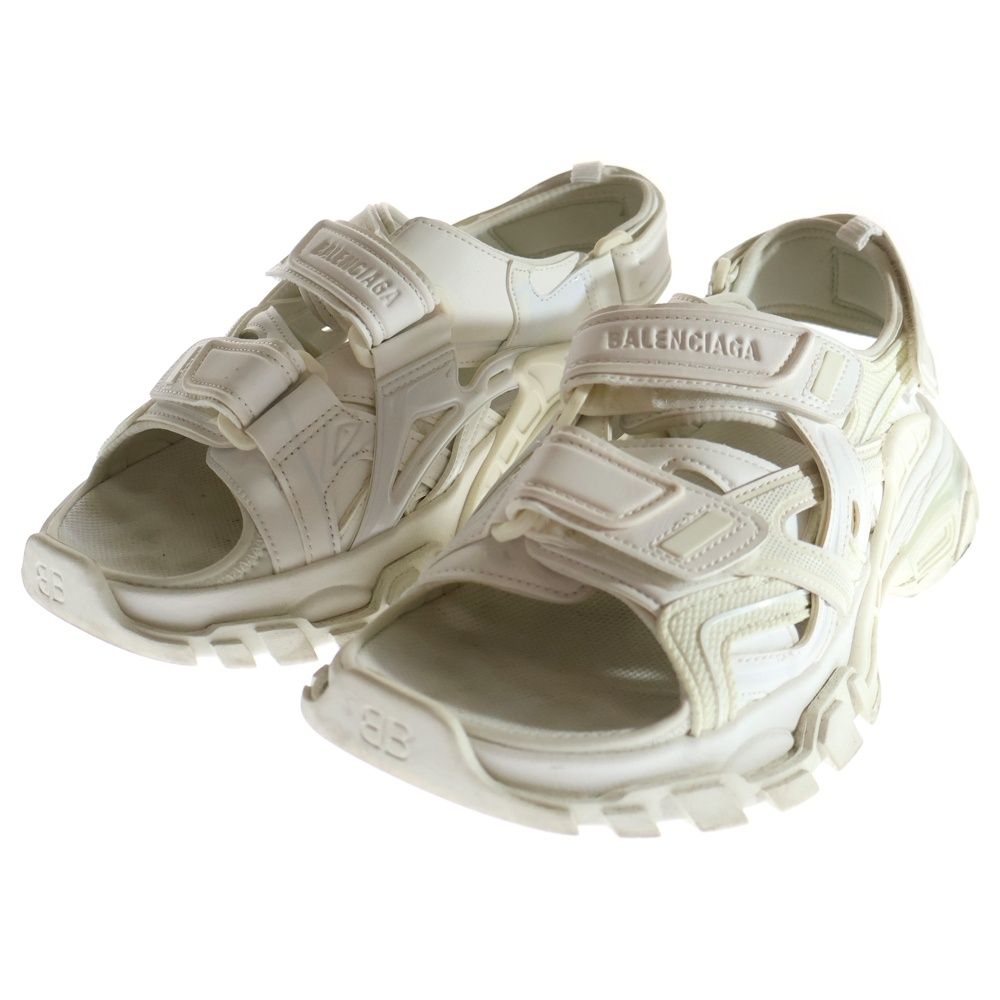 BALENCIAGA (バレンシアガ) TRACK SANDALS トラックサンダル ホワイト