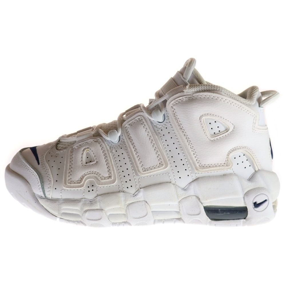NIKE ナイキ AIR MORE UPTEMPO GS エア モアアップテンポ ハイカットスニーカー レディース ホワイト US 5 Y 23 cm DH 9719 100
