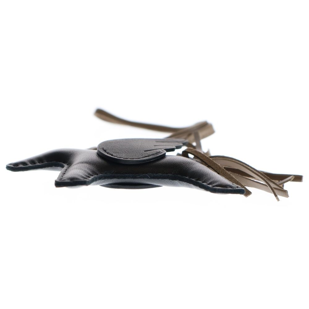 未使用 エルメス HERMES ロデオ ペガサス W刻印 ブラック エトゥープ HERMES (エルメス) ロデオチャーム ペガサスPM バッグチャーム