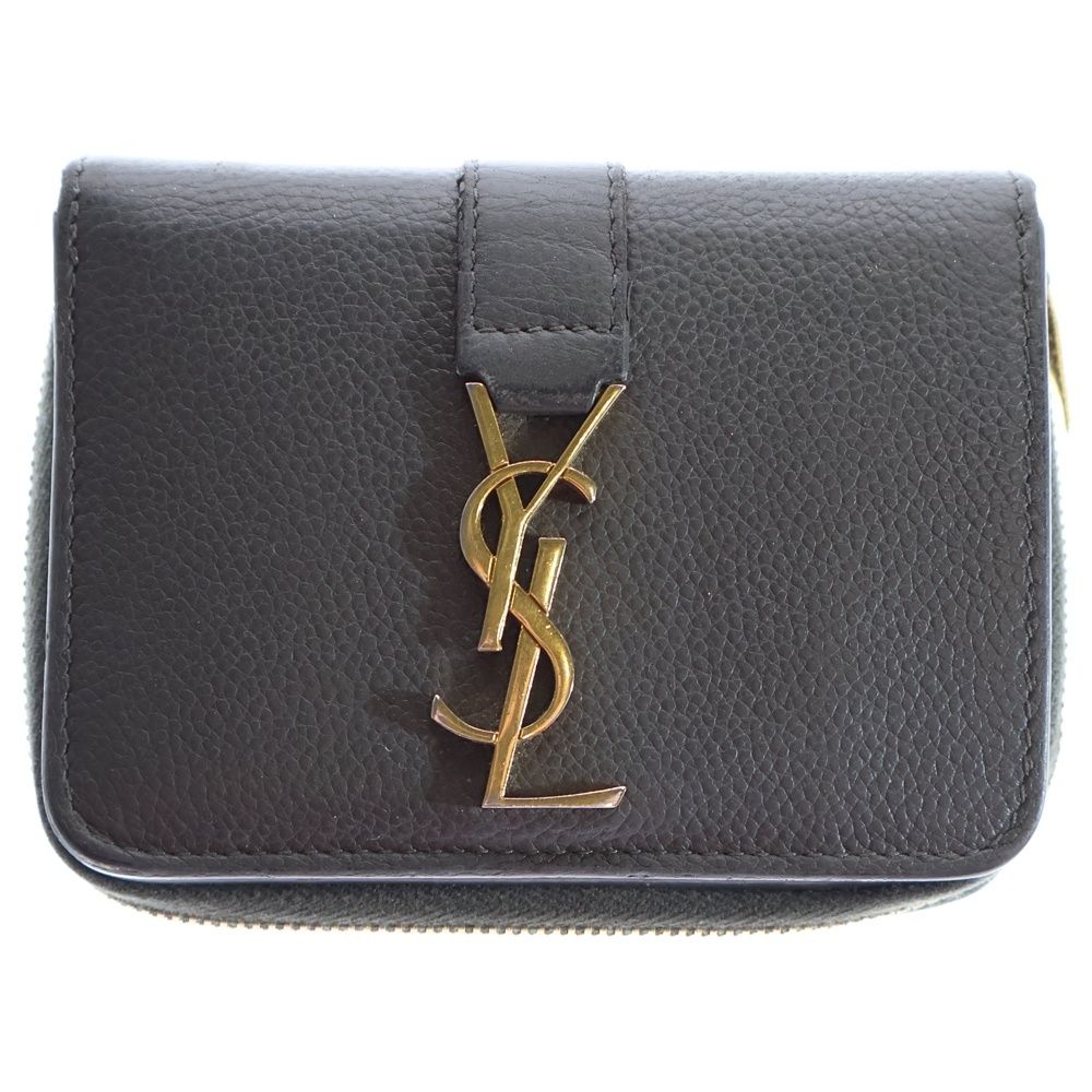 コンパクト財布 メンズ 財布 サン ローラン SAINT LAURENT PARIS サン