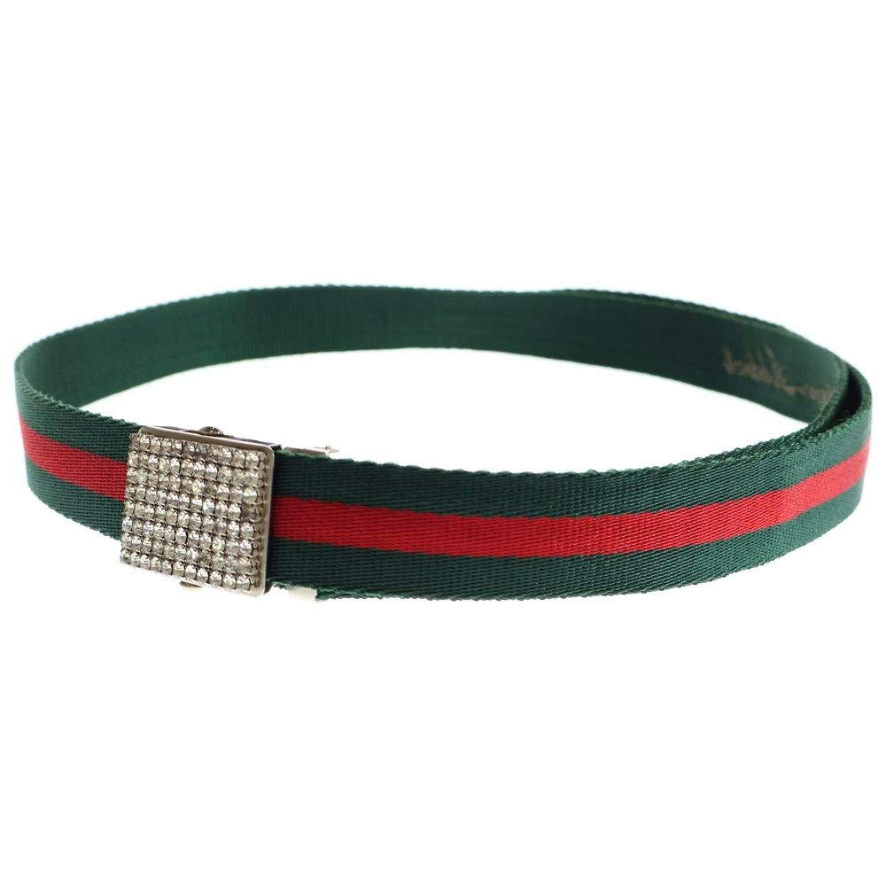 foundation addict ファンデーションアディクト シェリーライン スワロフスキー ベルト ガチャベルト グリーン レッド