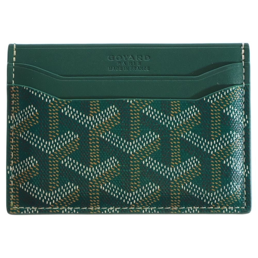 GOYARD ゴヤール サンシュルピス コンパクト カードケース パスケース グリーン
