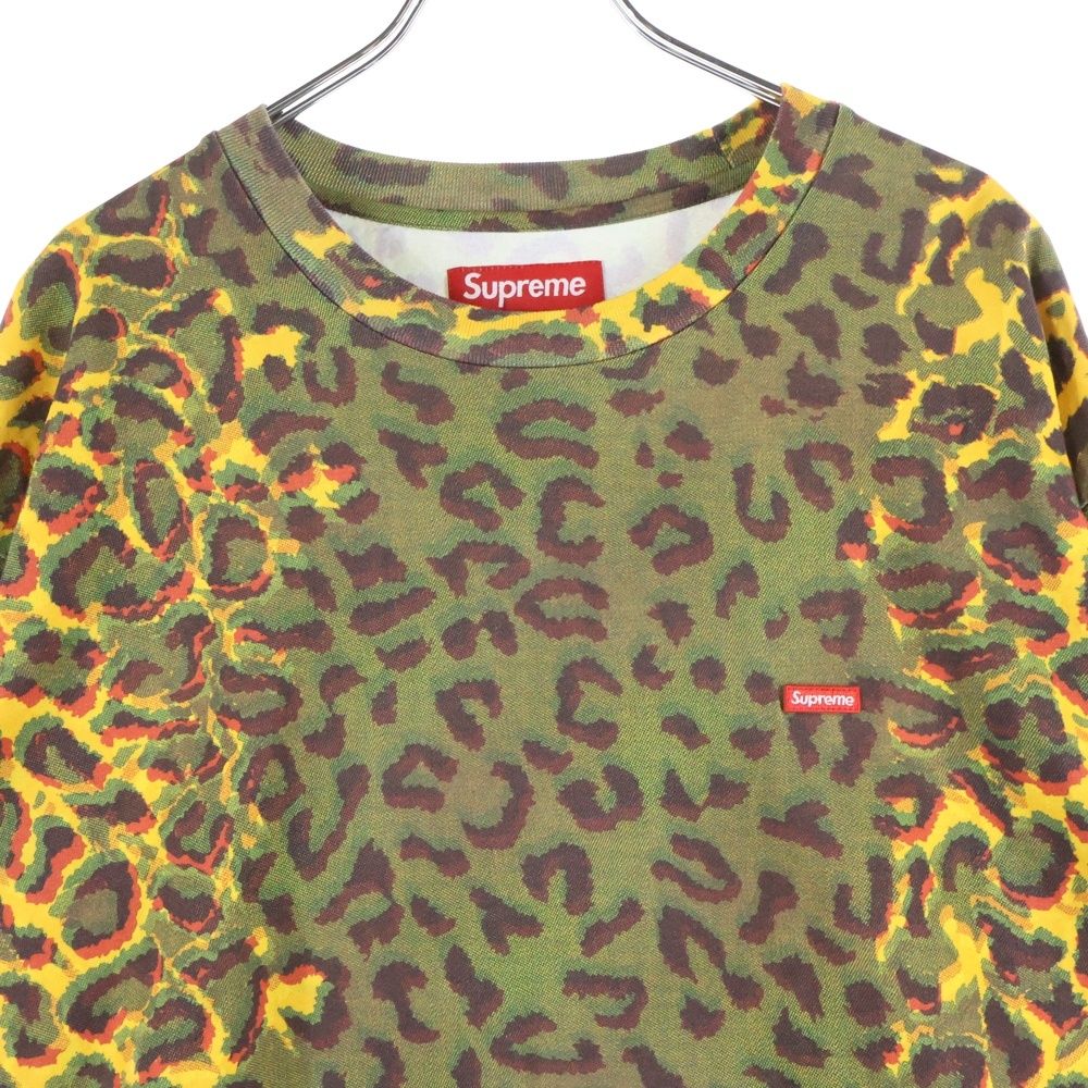 SUPREME (シュプリーム) 24AW Small Box L/S Tee チーター レオパード