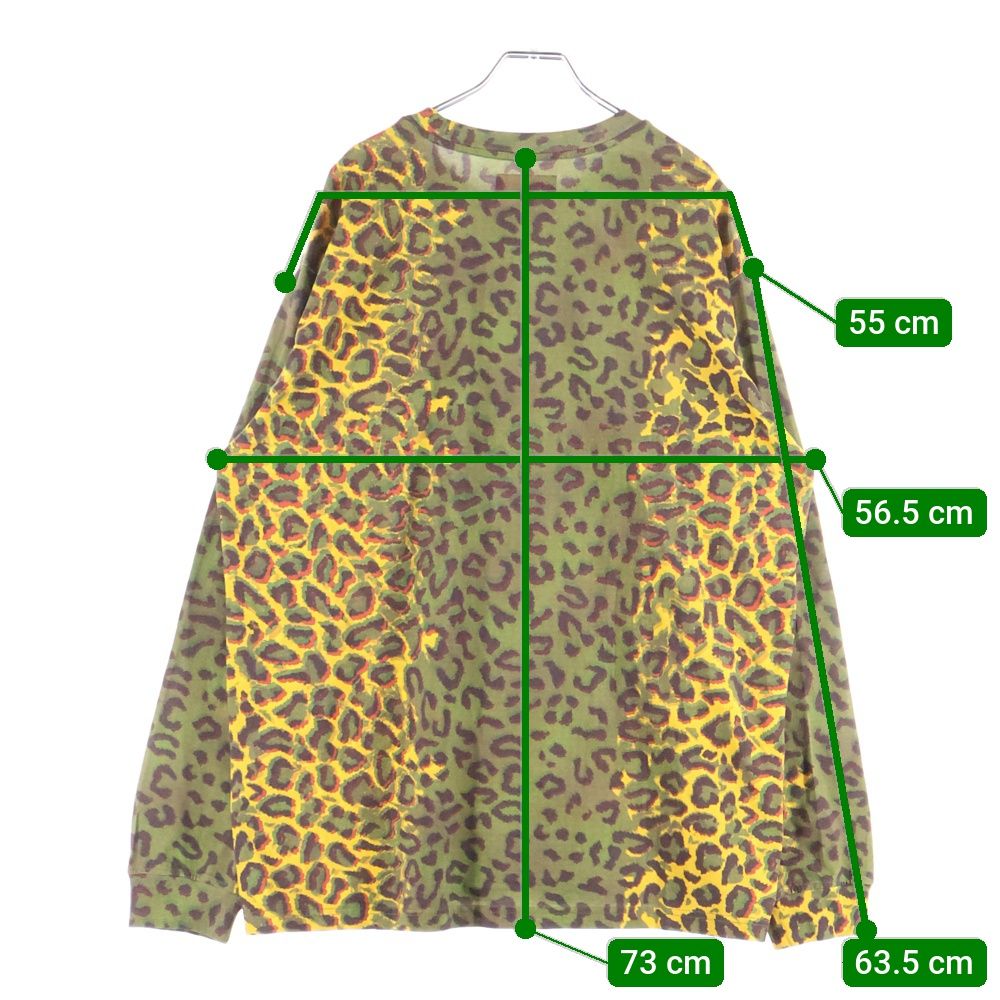SUPREME (シュプリーム) 24AW Small Box L/S Tee チーター レオパード 