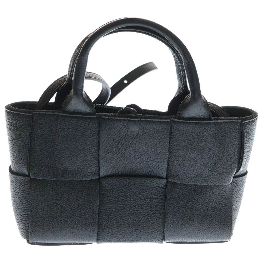 BOTTEGA VENETA ボッテガヴェネタ アルコ トート キャンディ 2 WAY ハンドバッグ ショルダーバッグ ブラック 729029