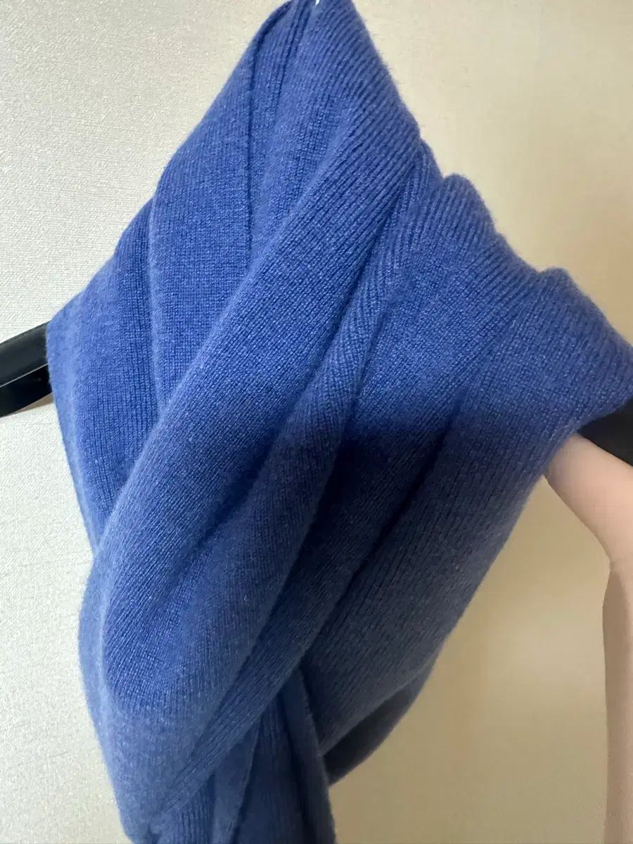  ブランド TSE カシミア100 マフラー ディープミュートブルー マフラー 小物