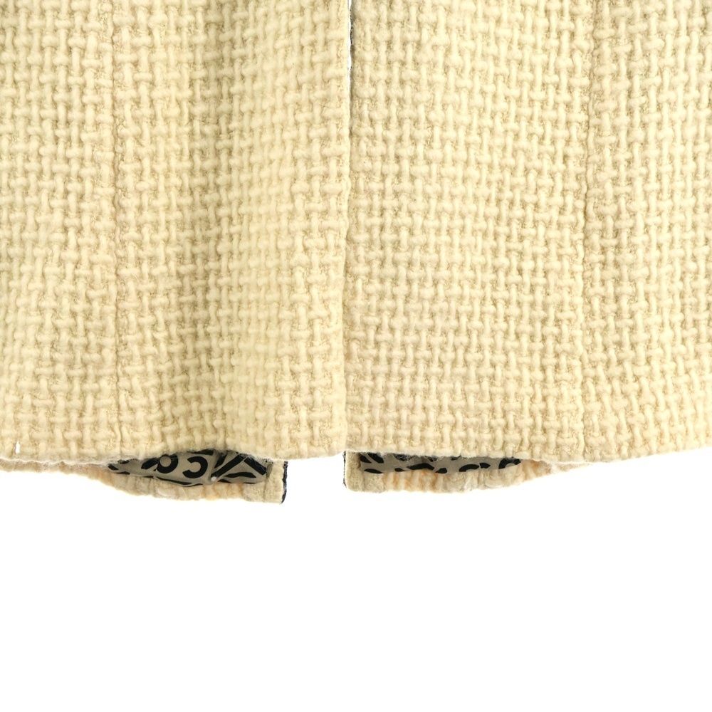 CHANEL (シャネル) 00AW 裏地総柄 ウール ツイードニット スタンド