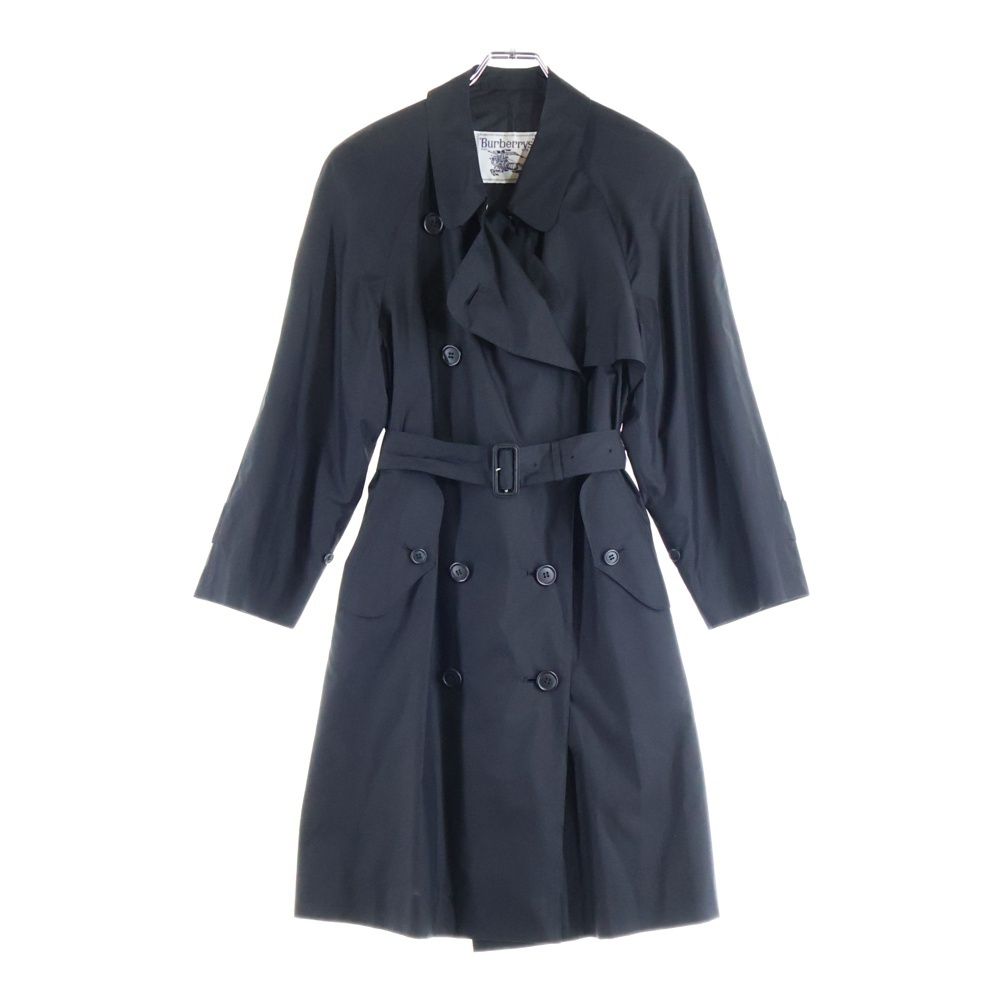 BURBERRYS (バーバリーズ) シルク ダブルブレスト ラグランスリーブ