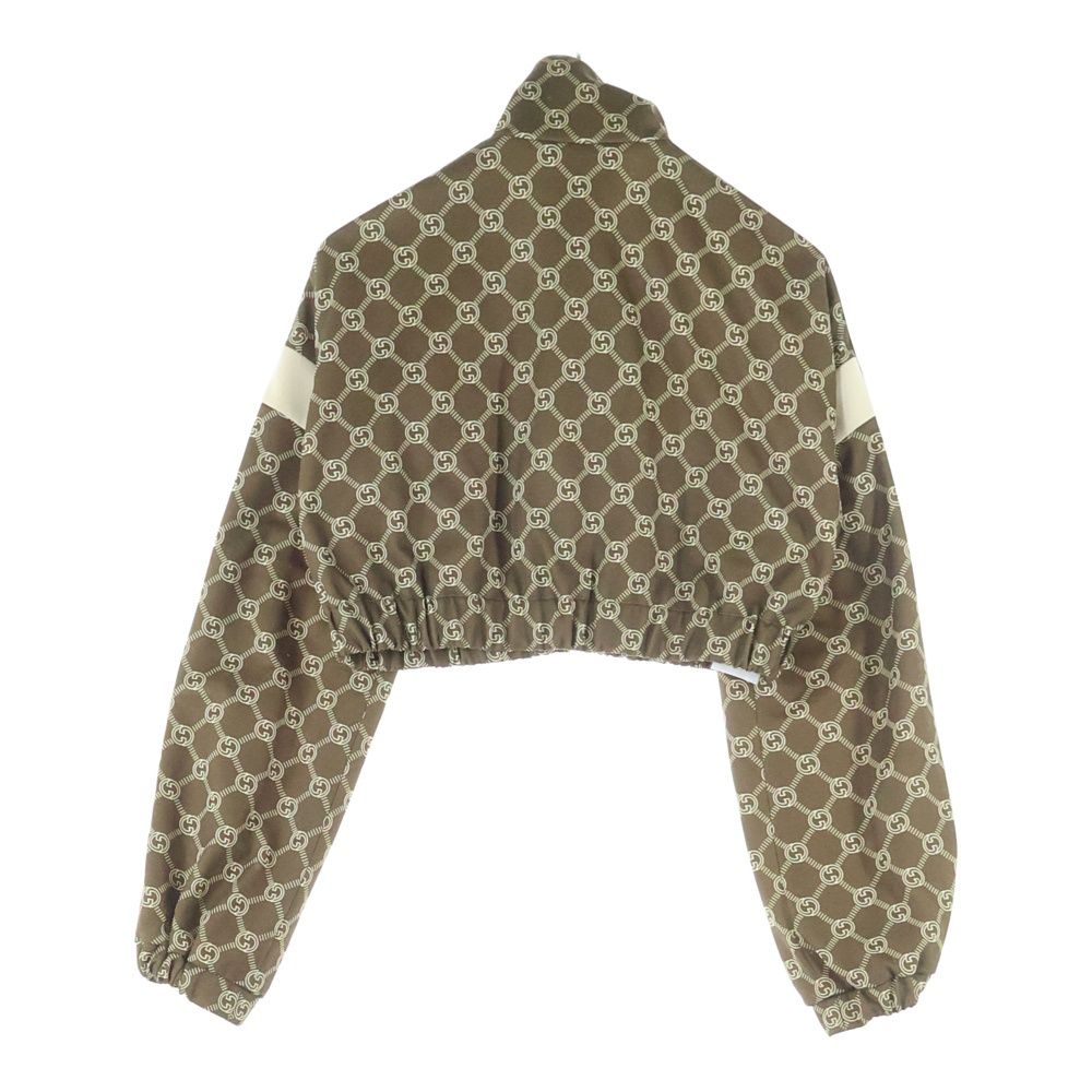 GUCCI (グッチ) インターロッキングG 総柄 シェリーライン クロップド