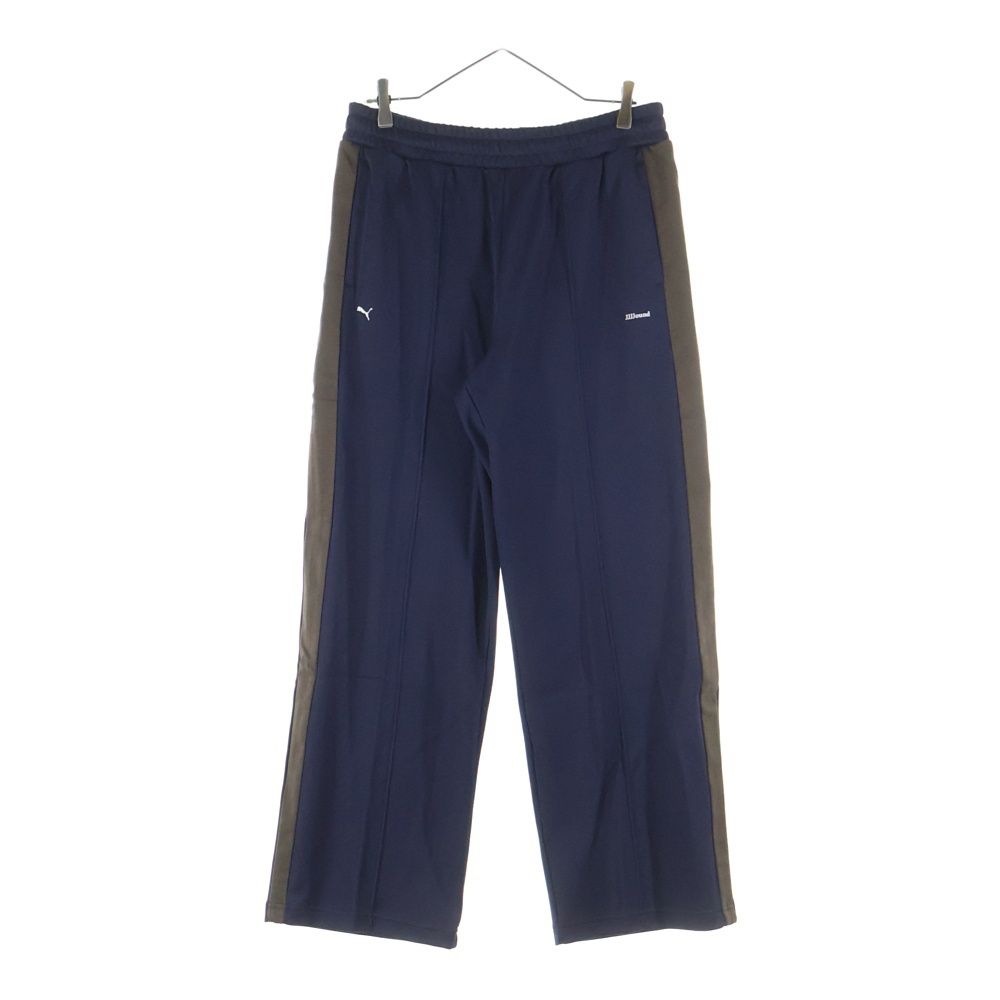 PUMA プーマ T 7 TRACK PANTS 635539 16 ジョウンド コットン サイドライン トラックパンツ ネイビー