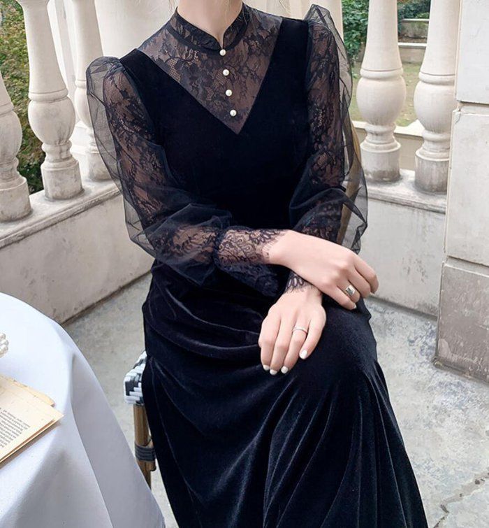 ベロアドレス結婚 ベルベット ワンピース 結婚 式 ドレープベロ