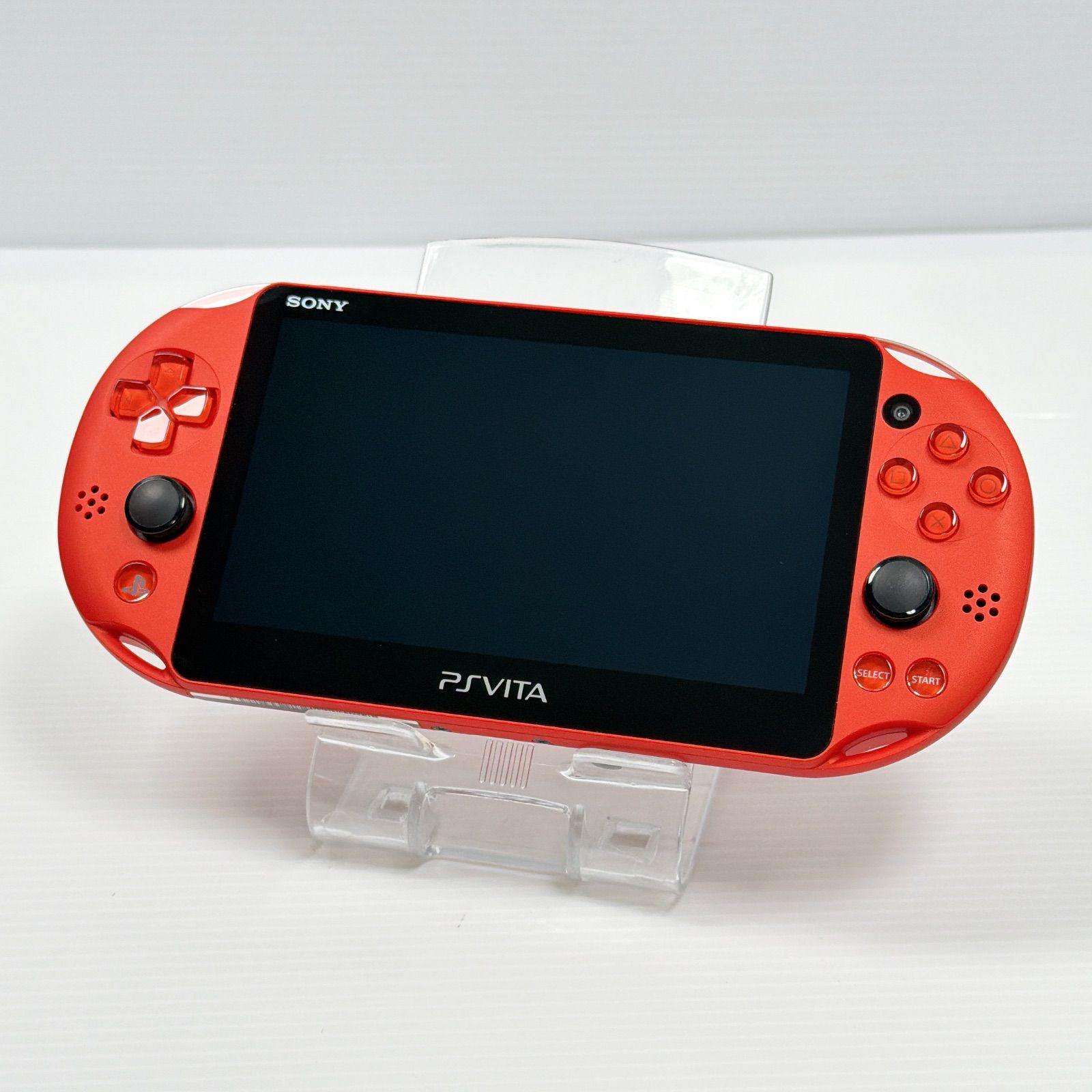 PSVITA PCH 2000 メタリックレッド 純正8GBメモリーカード付き