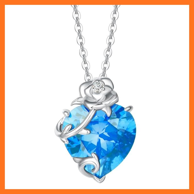 新品】 [AGVANA] ネックレス レディース 12ヵ月 誕生石「花盛りの爛漫