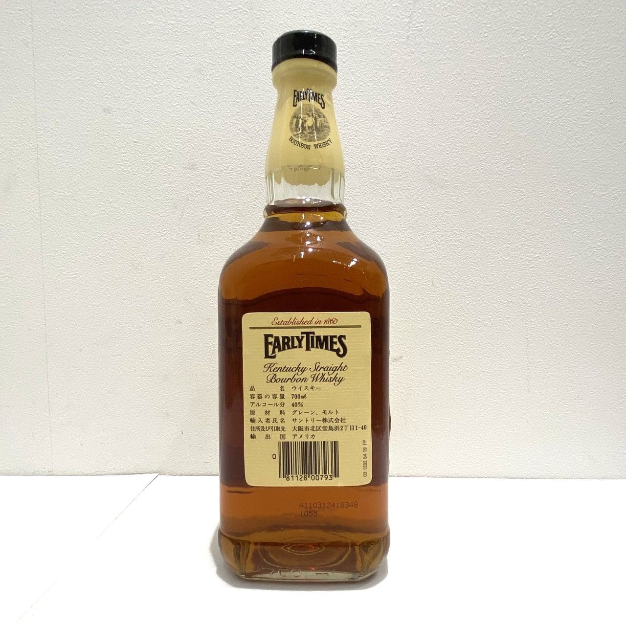 アーリータイムズ 700ml 40% バーボン 古酒 - メルカリ