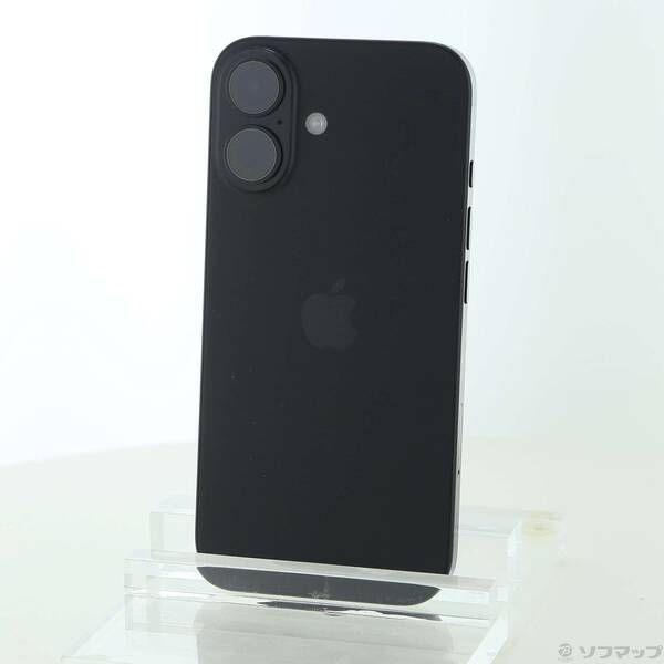 〔 品〕 iPhone 16 128 GB ブラック MYDQ 3 J A SIMフリー 352