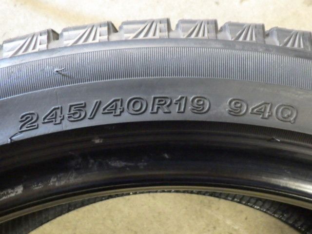  SR 427 ●2025 23年製造 約6 7部山●BS BLIZZAK VRX 3●245 40 R 19●2本 12インチ以下 スタッドレス