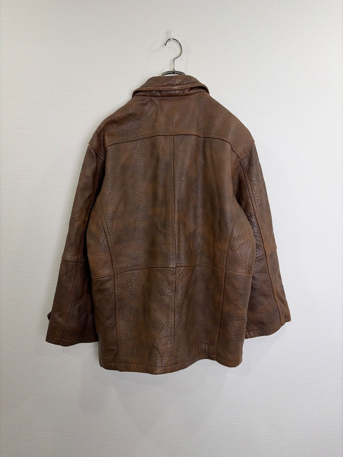 アンティークヴィンテージ  S00432 ヴィンテージ古着｜Brown｜ブラウン｜レザージャケット｜メンズ