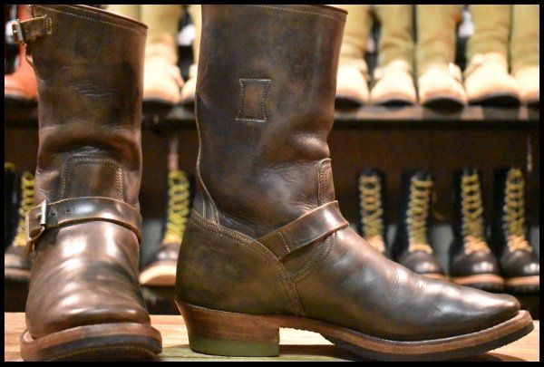 9.5 CLINCH クリンチ エンジニア クラシックナロー 11インチハイト ブーツ BRASS ブラス FL 423