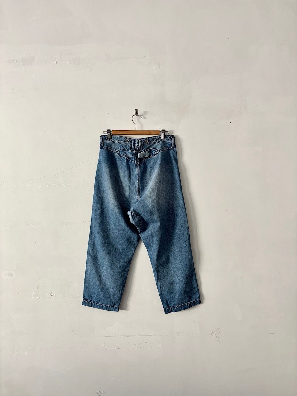 GRANDMA MAMA ヴィンテージウォッシュデニム サルエルパンツ サイズ2