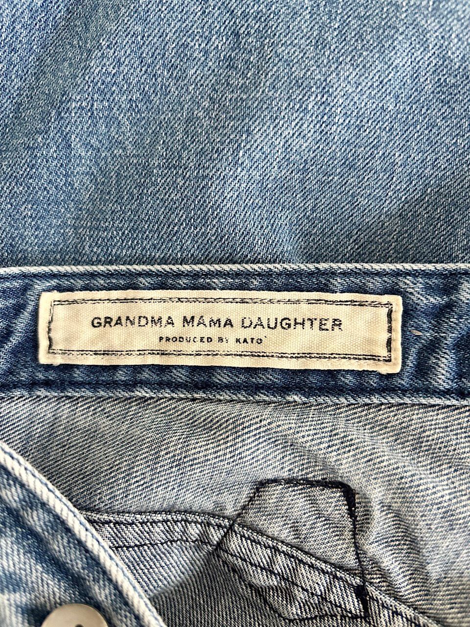 MAMA ヴィンテージウォッシュデニム