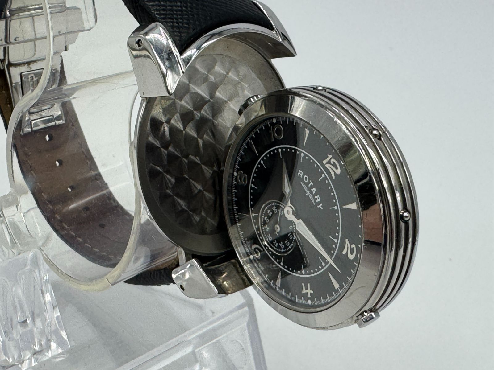 ROTARY ロータリー リバーシブル 腕時計 品 電池交換済 【公式通販】