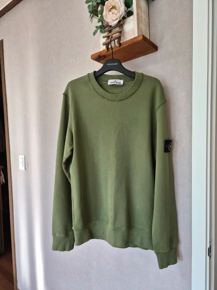 ストーンアイランド スウェット オリーブ グリーン - メルカリ