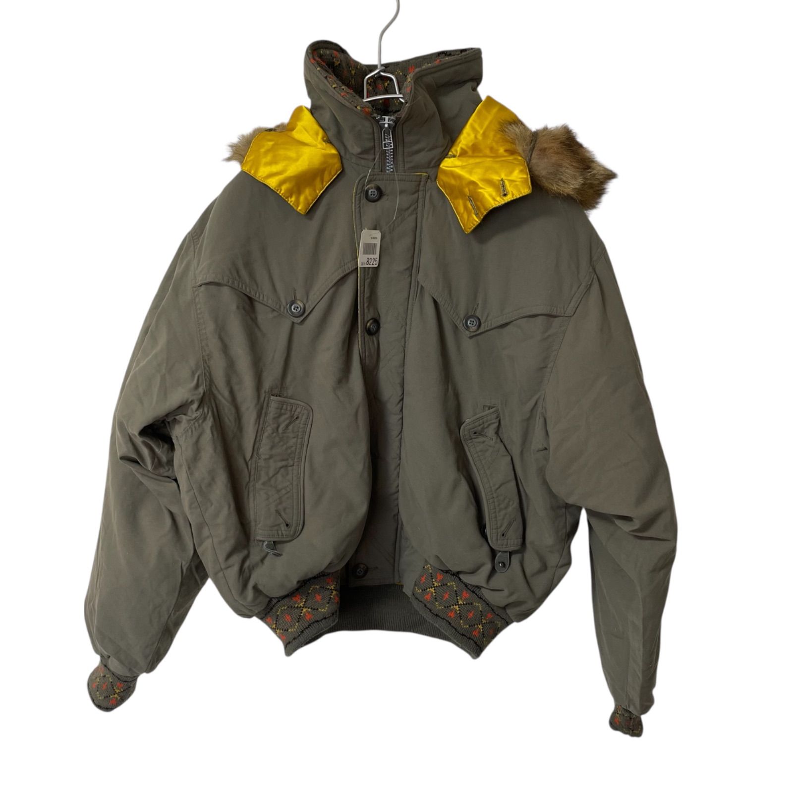 ZK20 VOLPHA CLUB ダウンジャケット ミリタリージャケット カーキ