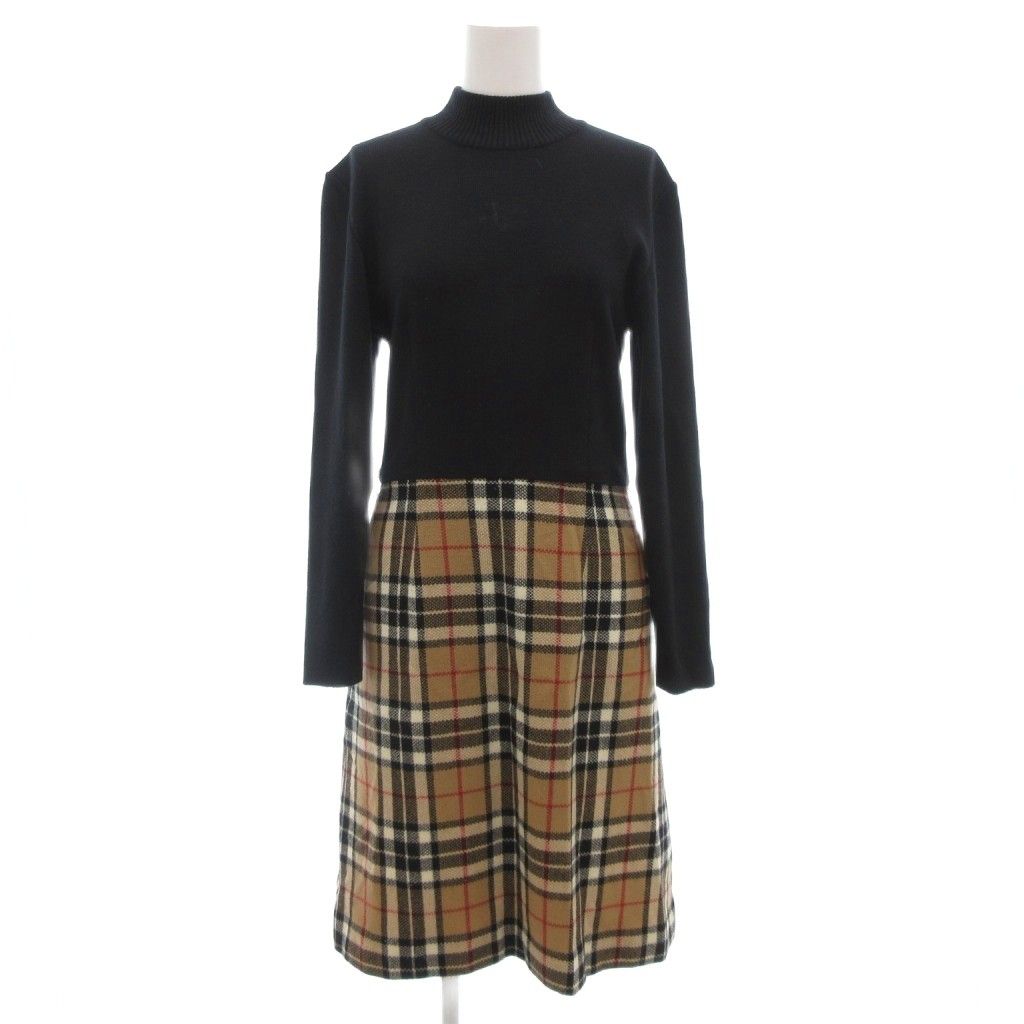 ヨークランド YORKLAND ヴィンテージ ニットワンピース ハイネック