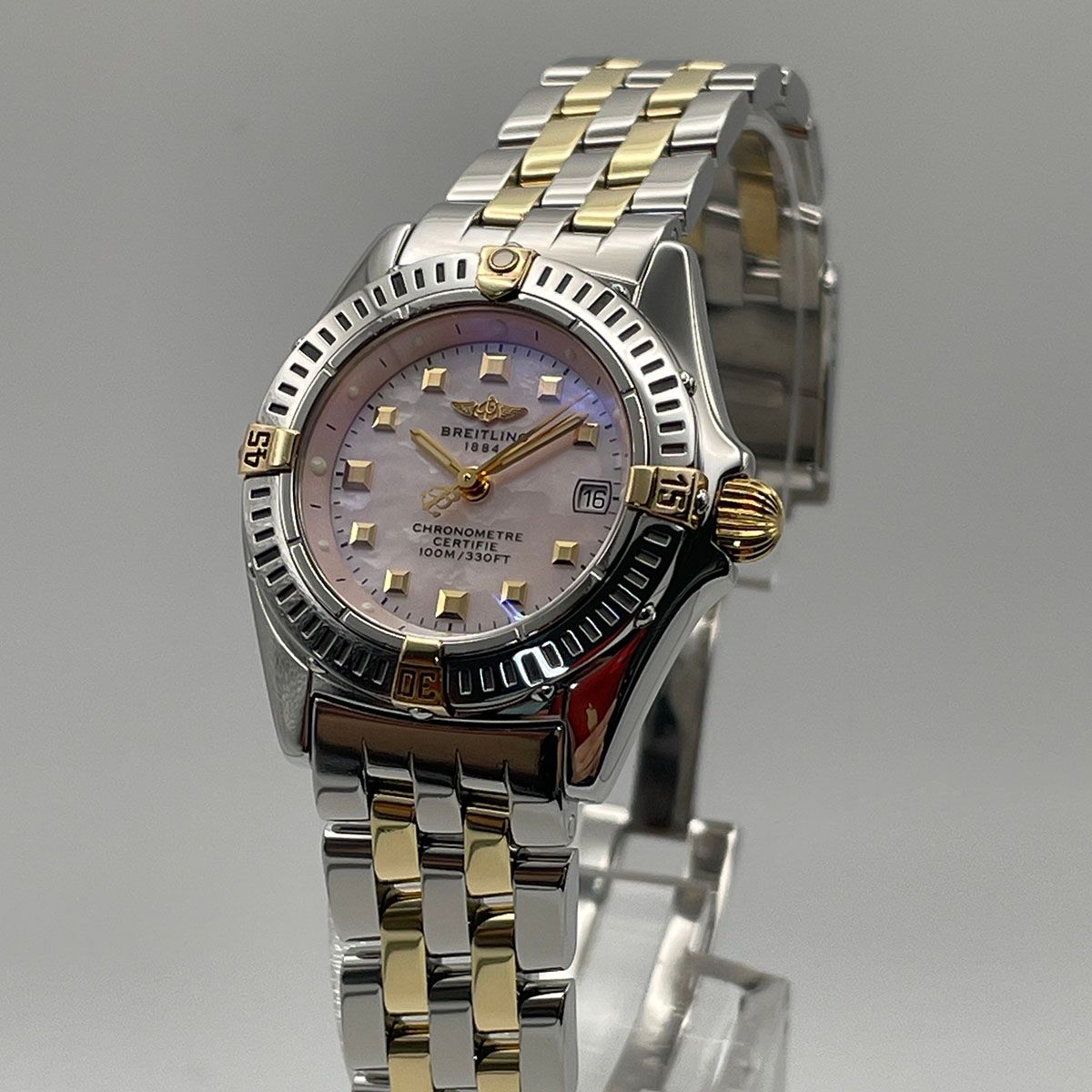 シェル文字盤 腕時計