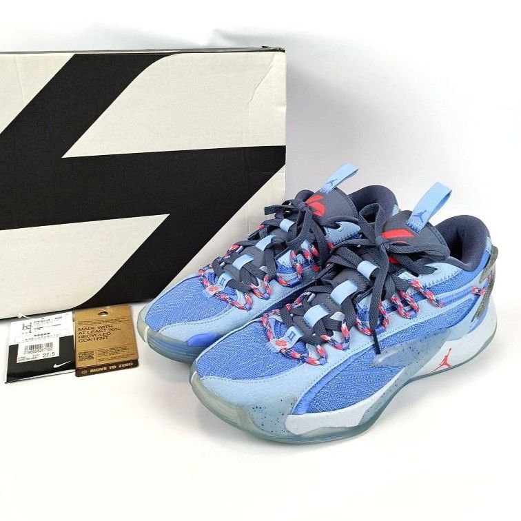 未使用級 Nike ナイキ ジョーダン ルカ2 27.5cm DX9034-400 ブルー 青