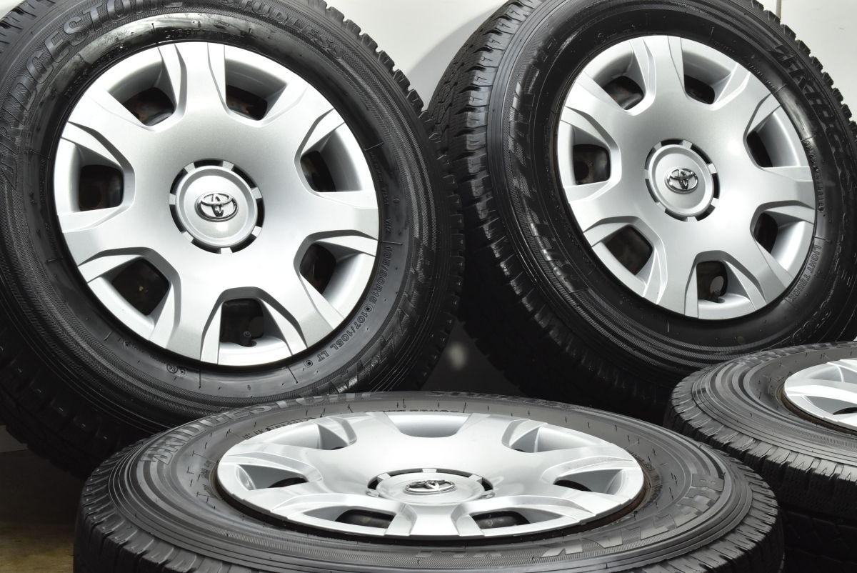 品 トヨタ 200 ハイエース 15 in 6 J 35 PCD 139 7 ブリヂストン ブリザック VL 1 195 80 R レジアスエース 流用