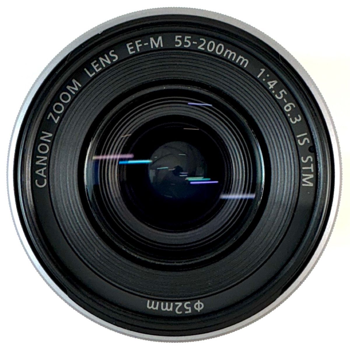 キヤノン Canon EF-M 55-200mm F4.5-6.3 IS STM シルバー 一眼カメラ用