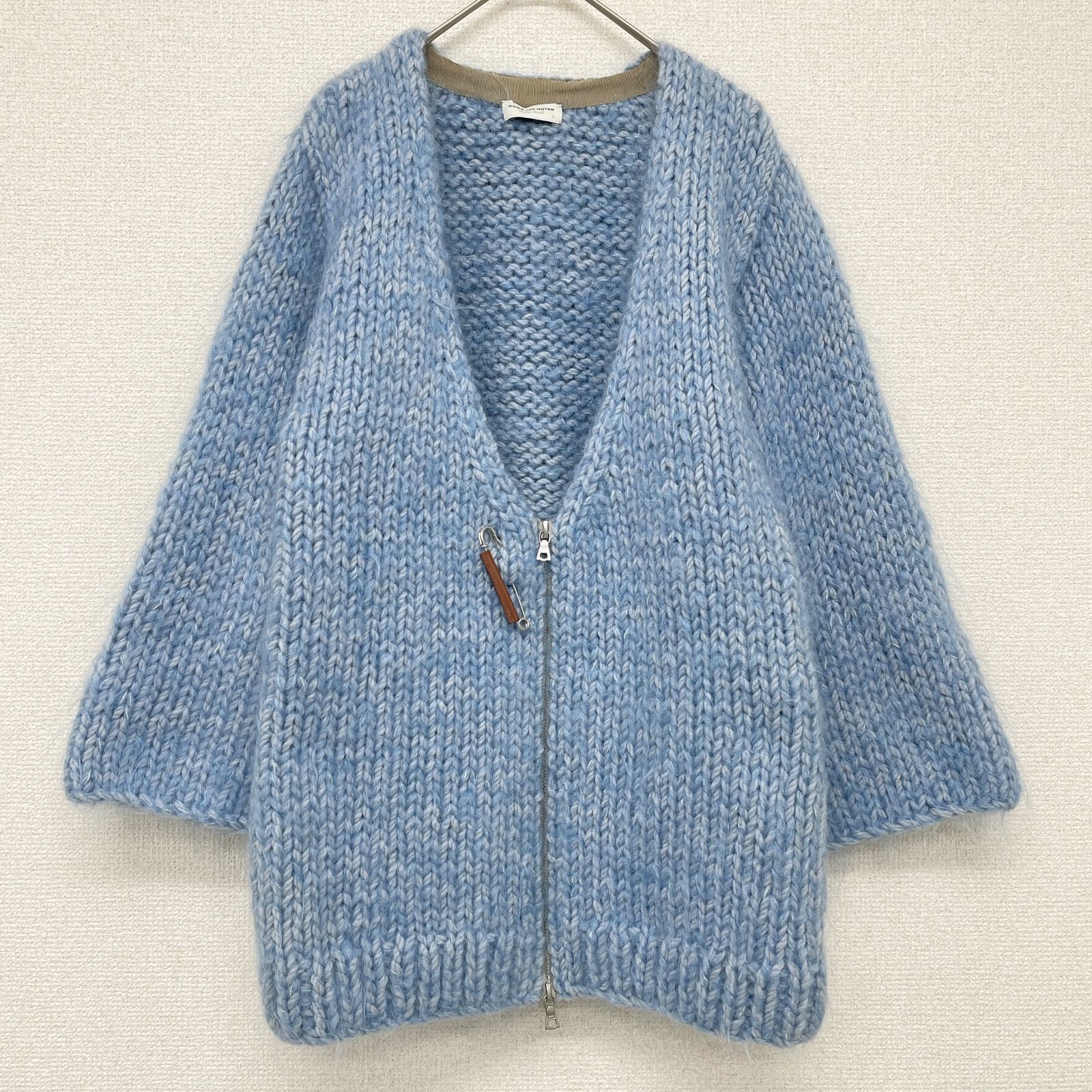 DRIES VAN NOTEN ベルギー製　モヘアカーディガン DRIES VAN NOTEN ドリスヴァンノッテン カーディガン ニット フロント