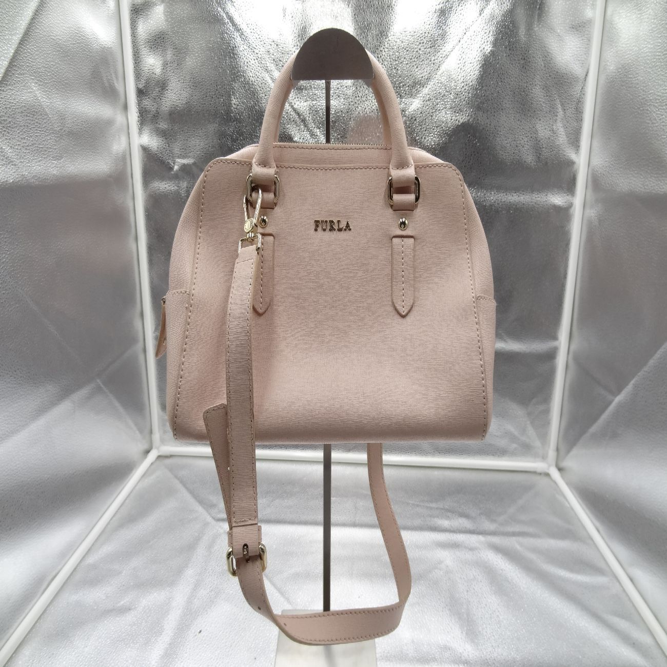 FURLA フルラ ショルダーバッグ 2way ハンドバッグ レザー レディース
