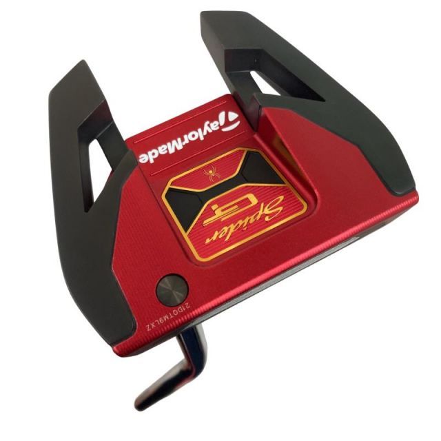テーラーメイド Spider GT RED シングルベンド 34インチ パター PT スチール フレックスその他 メンズ 男性用 右利き 右用 Bランク ゴルフクラブ