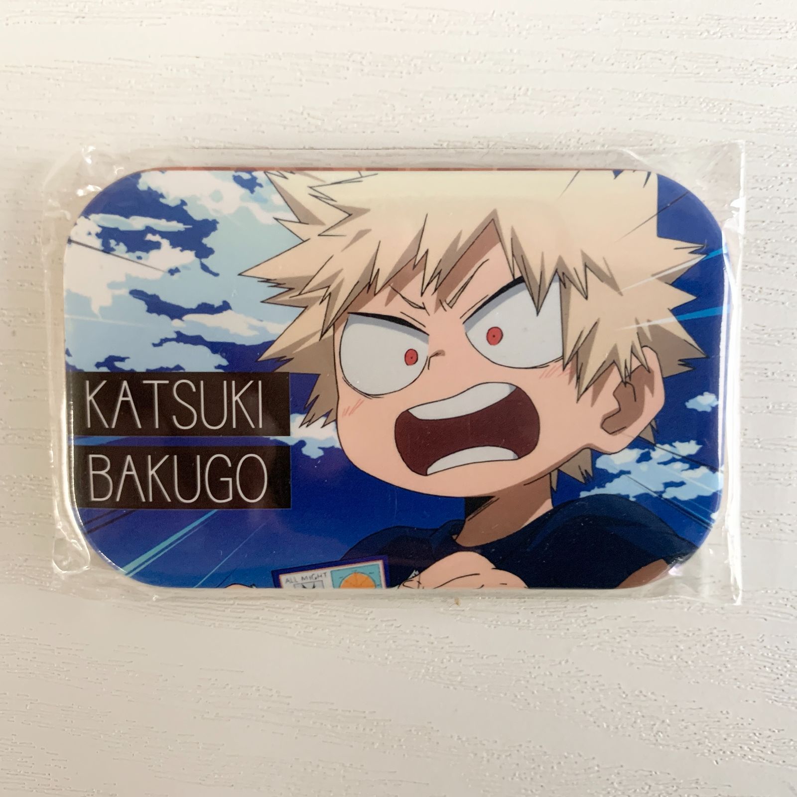 僕のヒーローアカデミア 爆豪勝己 幼少期 まるかくカンバッジ4 缶