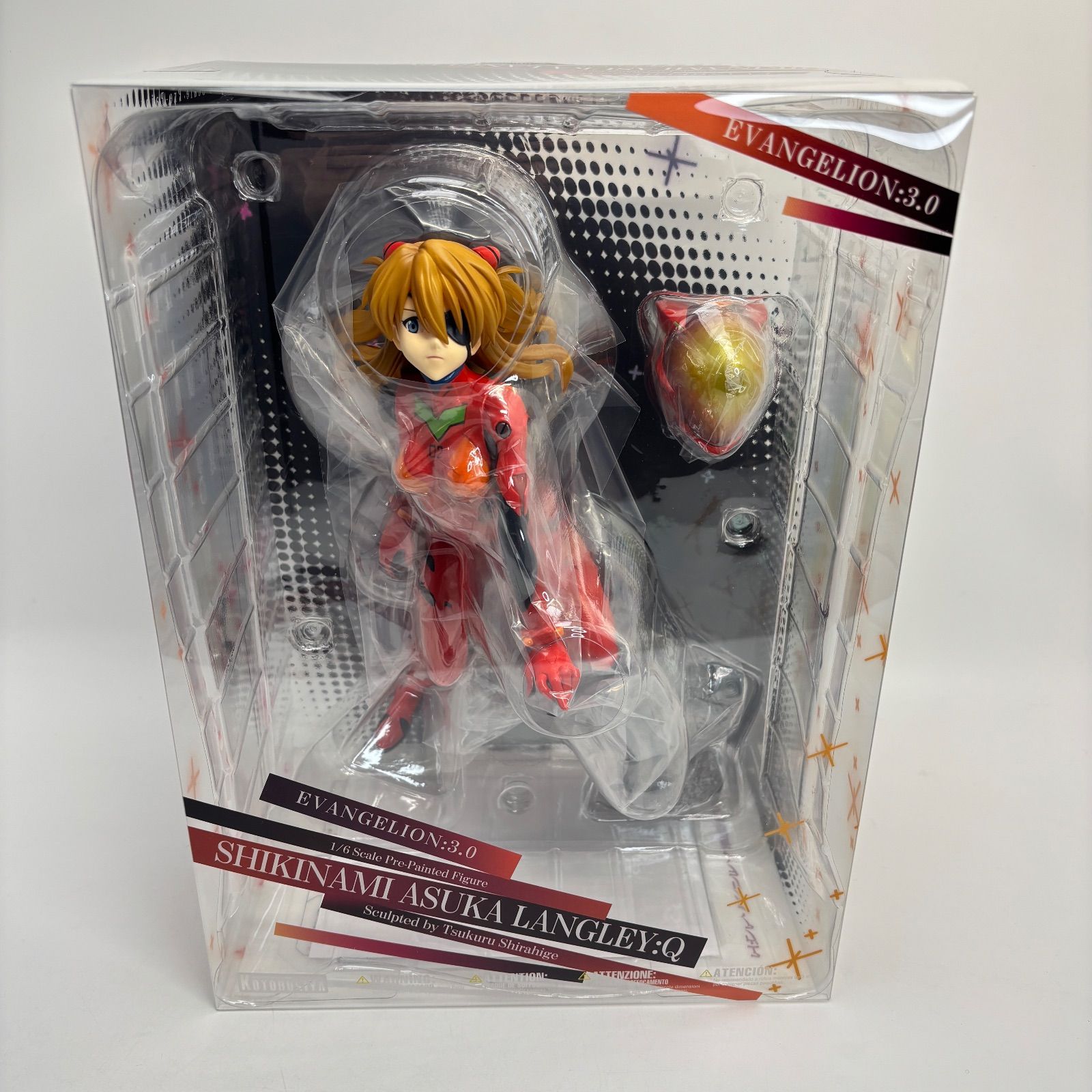 式波 アスカ ラングレー Q プラグスーツver 1 6 スケール フィギュア エヴァンゲリオン 新劇場版 コトブキヤ