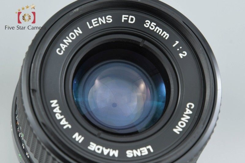 Canon キヤノン FD 35 mm f 2 単焦点レンズ