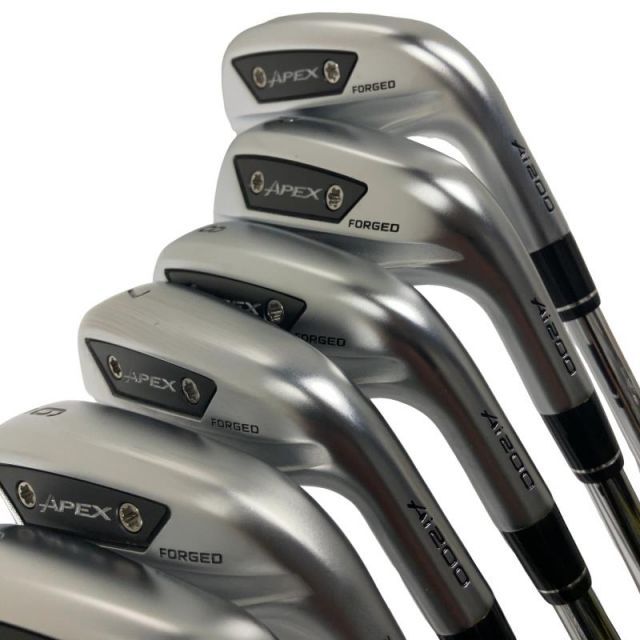 キャロウェイ APEX Ai 200 6 S アイアンセット IR NS PRO MODUS 3 TOUR 105 フレックスS メンズ 男性用 右利き 右用 Bランク ゴルフクラブ