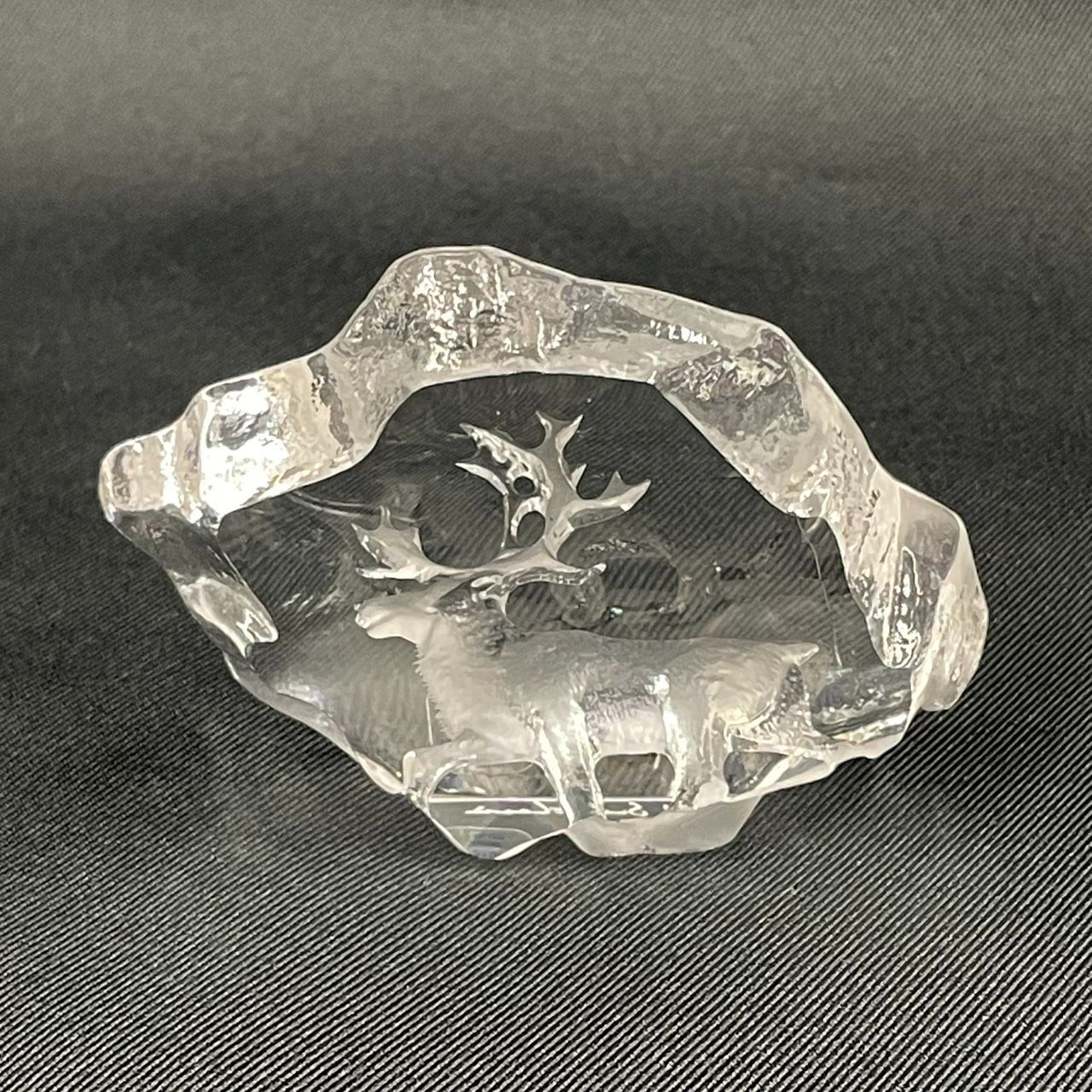 マッツジョナサン　クリスタルガラス　花　置物　アート　蘭 マッツジョナサン クリスタルガラス 花 置物 アート 蘭