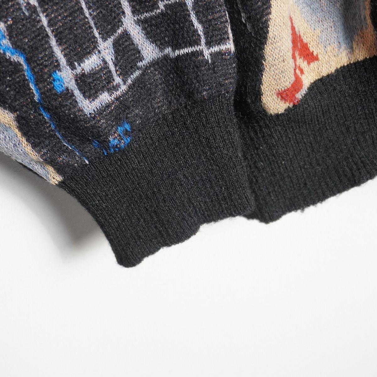 美品22AW WACKO MARIA ワコマリア BASQUIAT MOHAIR KNIT JACQUARD