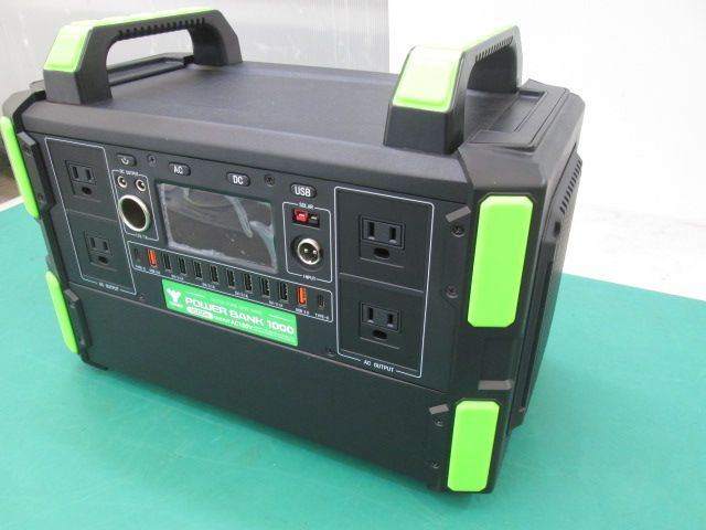 株 1000 W ポータブル電源 LPE R Z パワーバンク1000 60 Hz地域 1220 AI 7 AT 1 S