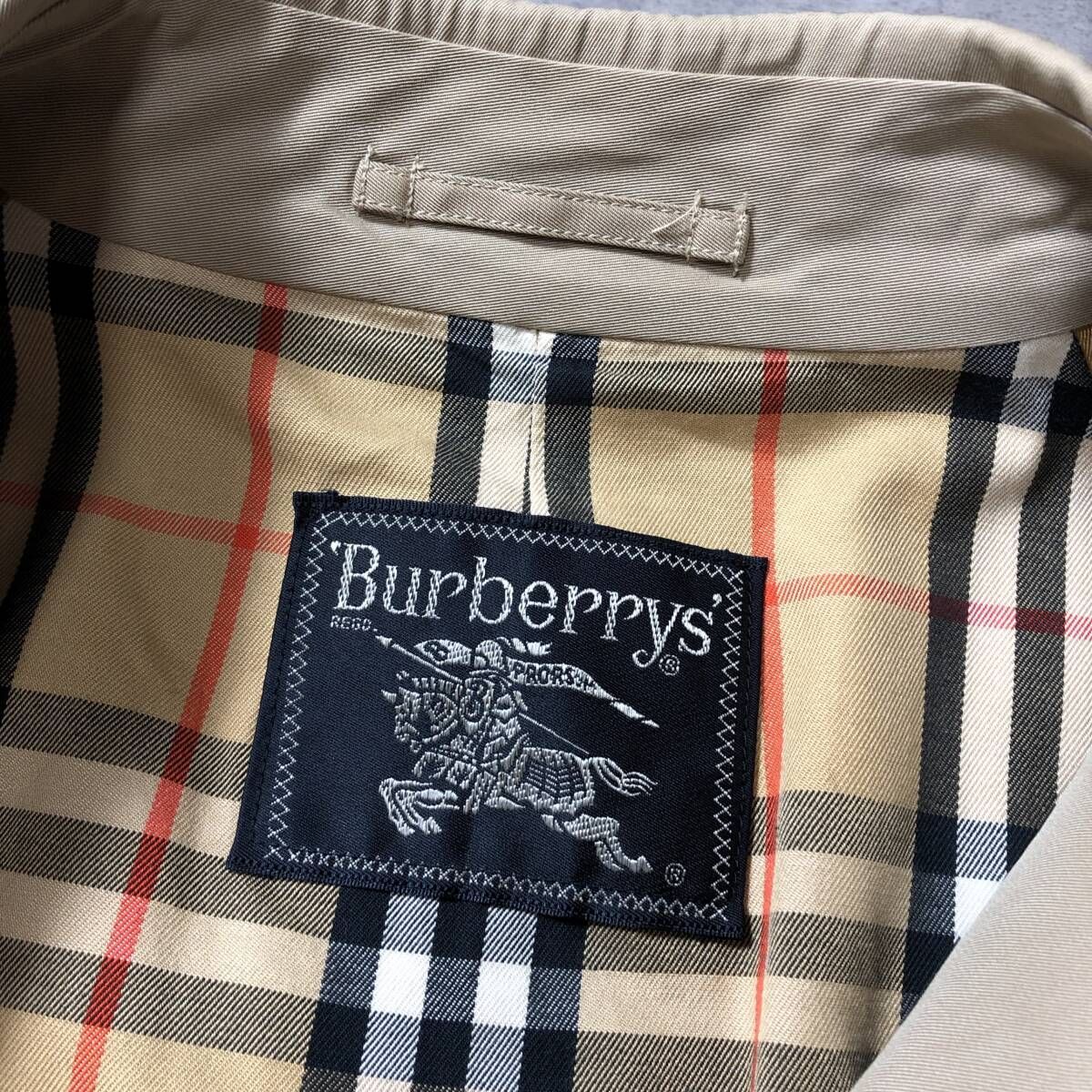 バーバリーズ/90s/ヴィンテージ/ベルテッドコート/裏地ノヴァチェック BURBERRY（バーバリー） 美品△Burberrys ヴィンテージ 裏地ノバ