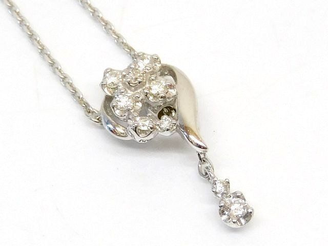 ヴァンドーム青山 VENDOME ☆ ネックレス K18 WG ホワイトゴールド