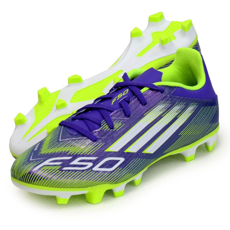 adizero F50 サッカースパイク イエロー/パープル Adidas f50 サッカー