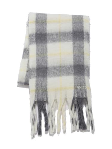 スナイデル チェックマフラー レディース m