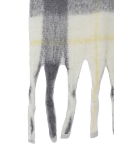 チェックマフラー レディース