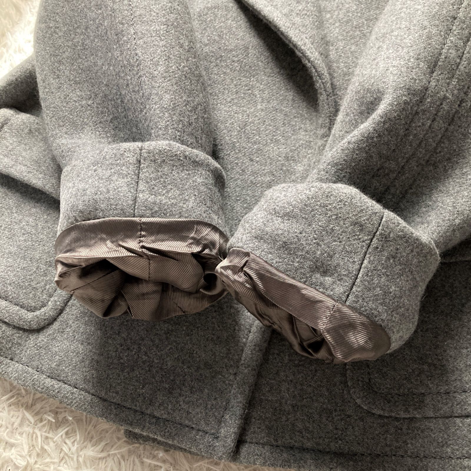 美品 MaxMara マックスマーラ ショートコート 最高級ライン 白タグ