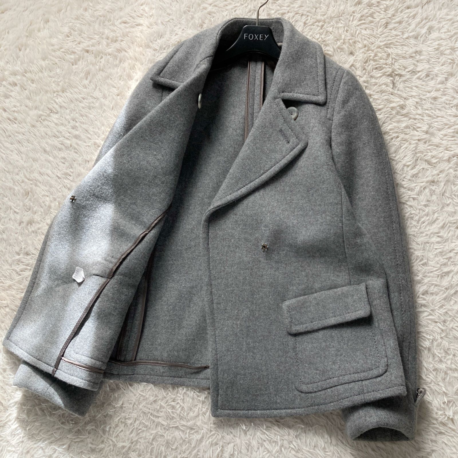 美品 MaxMara マックスマーラ ショートコート 最高級ライン 白タグ